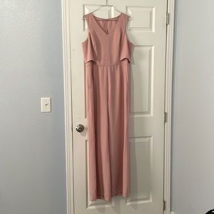 Soft pink jumpsuit